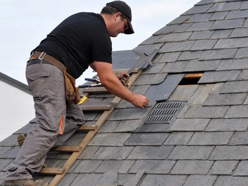 Slate roofing service